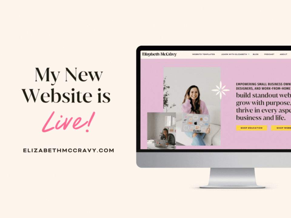 Email Newsletter Promo - SaleLaunch new website after business rebrand