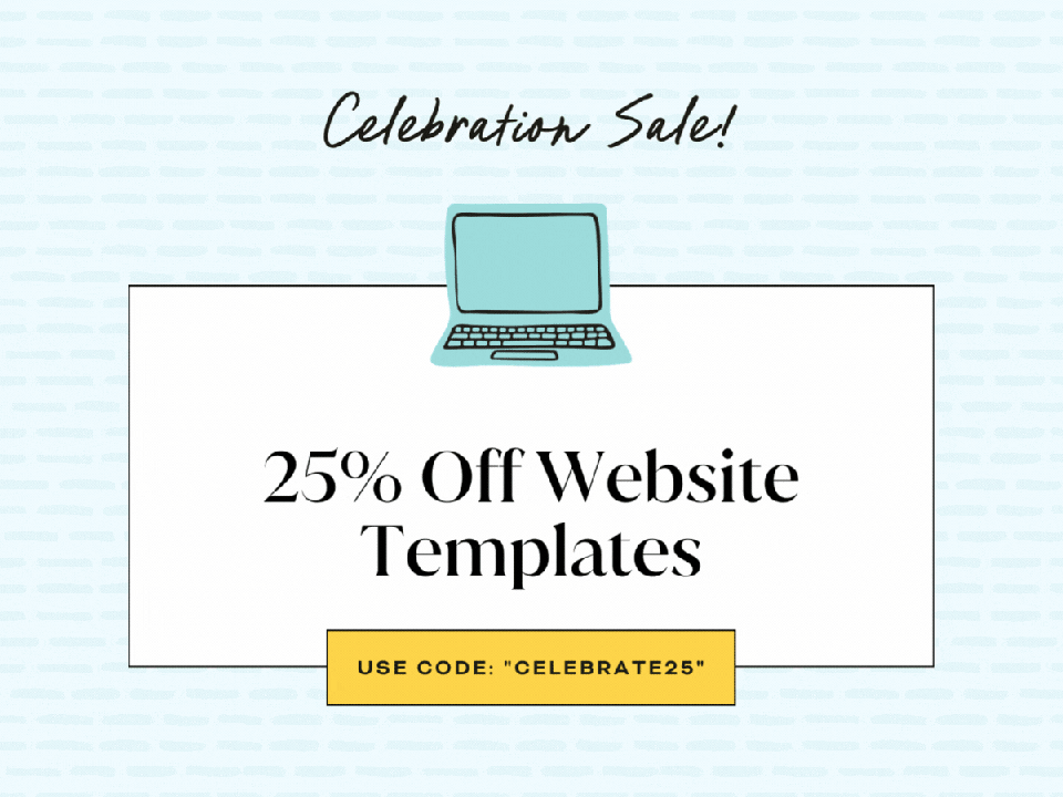 Email Newsletter Promo - SaleLaunch (1) sale for my business rebrand