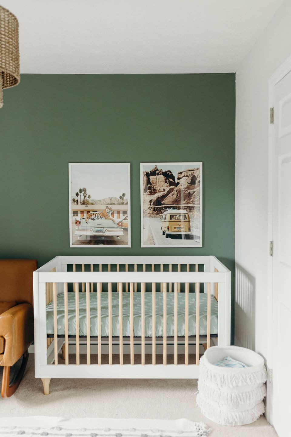 Boho-Chic-Green-Baby-Boy-Nursery-Elizabeth-McCravy-1 Boho-Chic-Green-Baby-Boy-Nursery-Elizabeth-McCravy-1