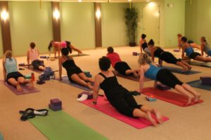 NA example of a yoga class taught by elizabeth