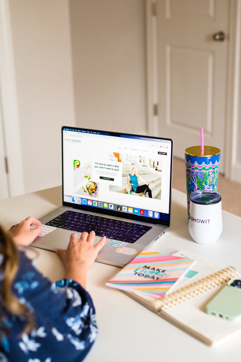 new-website-fast choose the best Showit website template