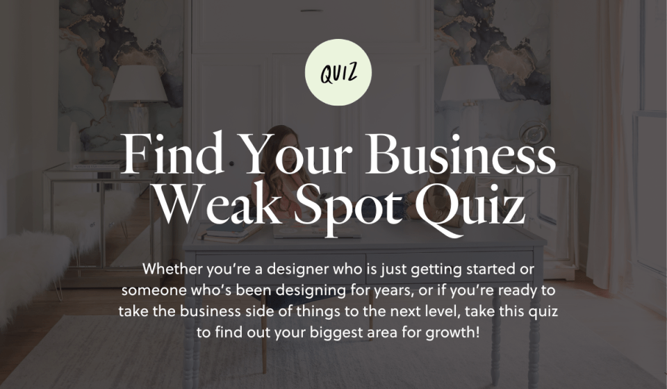 Booked-Out-Designer-Course-Quiz-Weak-Spot Take the Business Weak Spot Quiz for Designers