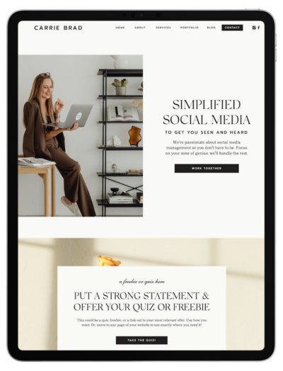 Carrie Template-HOME Ipad Carrie Template-HOME Ipad