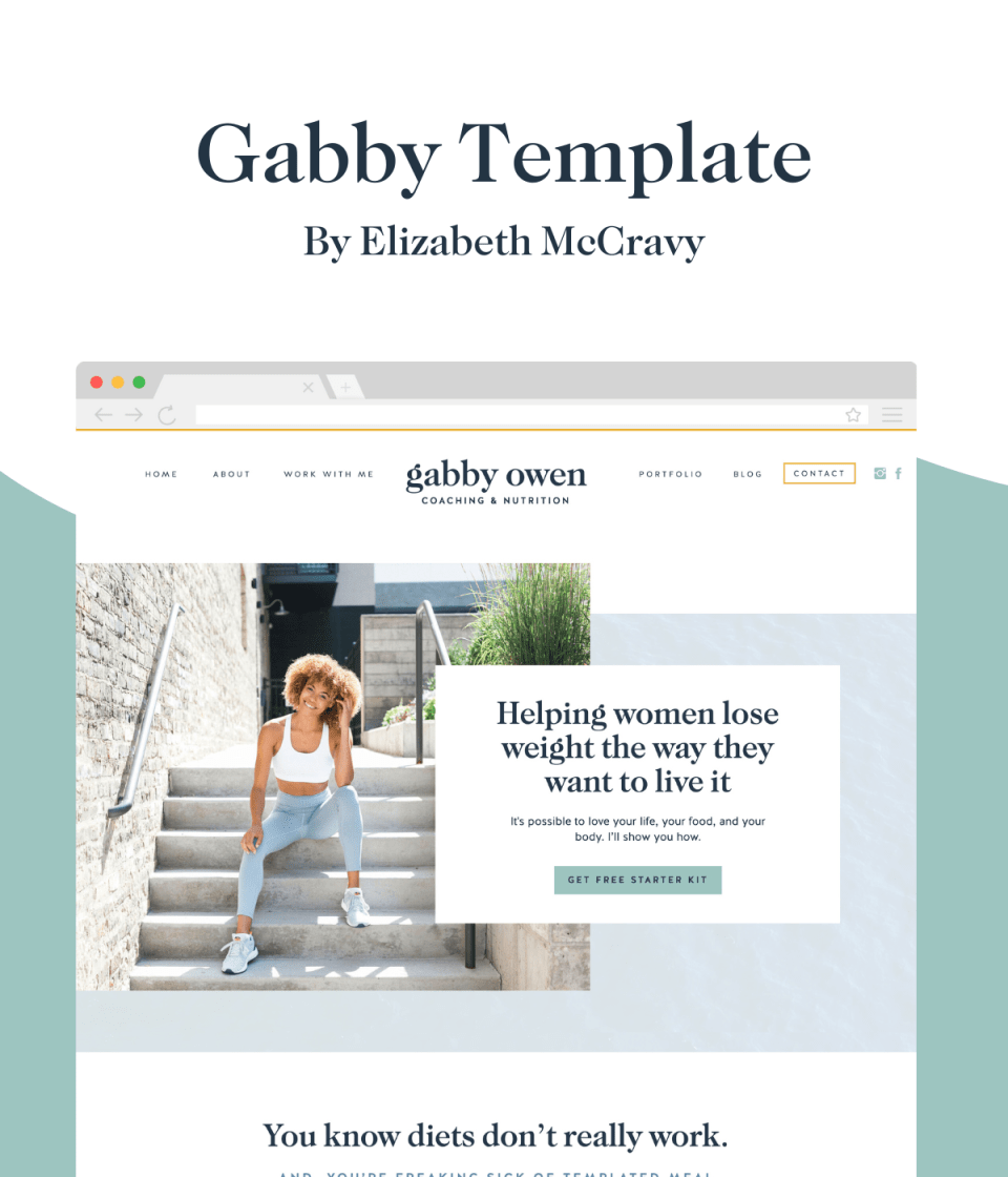 Gabby-Showit-Template Gabby podcast for coaching businesses