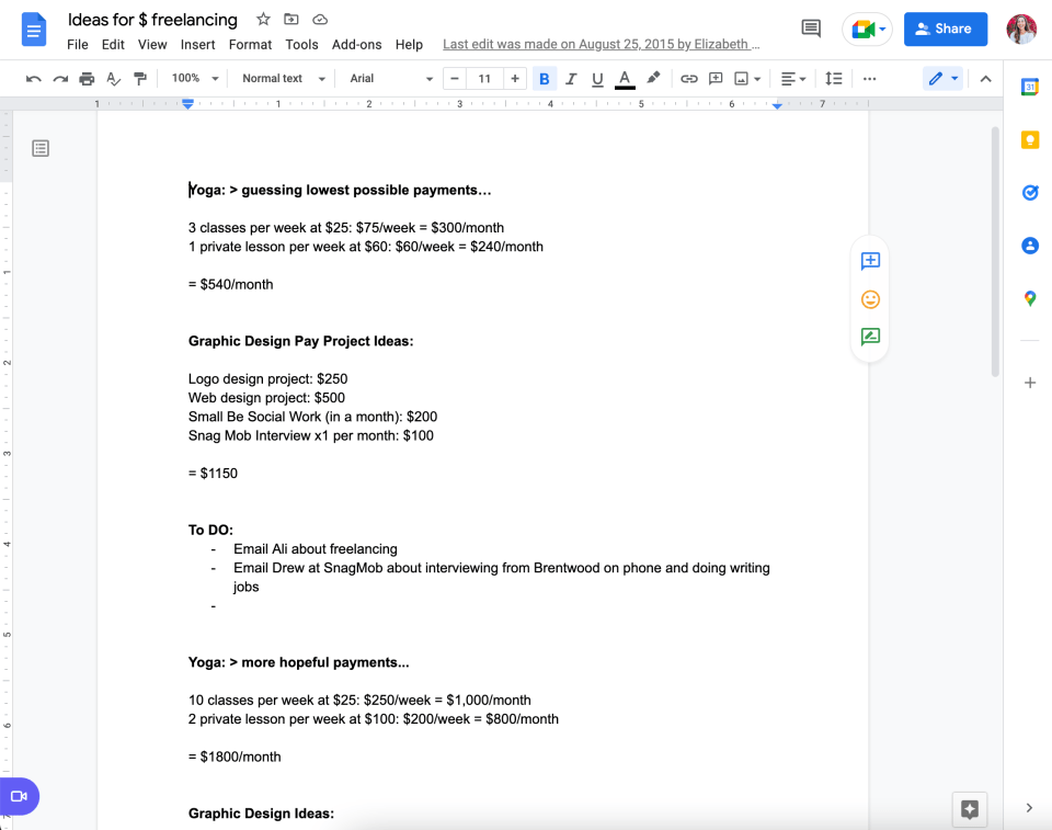 The Google Drive document mentioned in this article by elizabeth