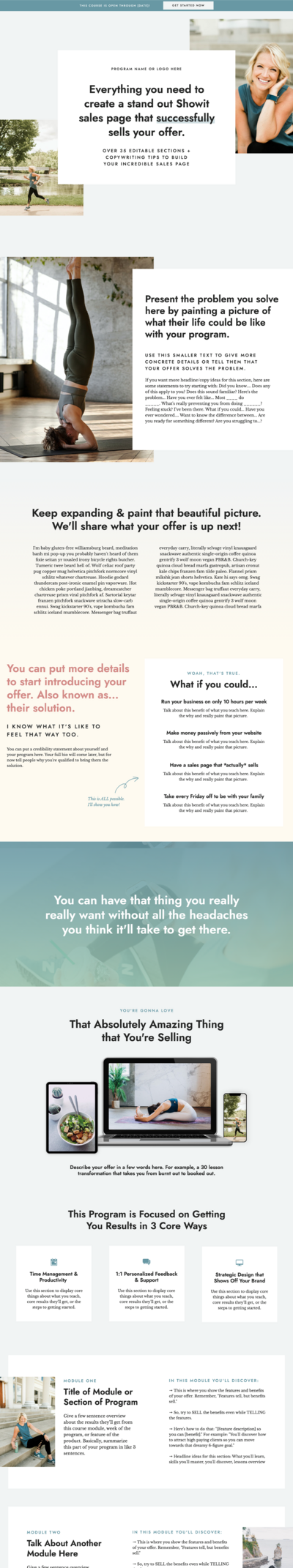 Kate-Sales Page Template-Short