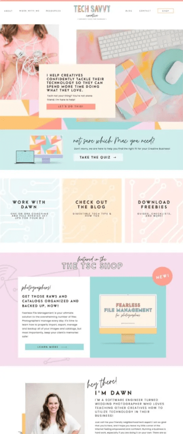 kate-showit-template-for-coaches-2 an example of one of the top showit templates for coaches