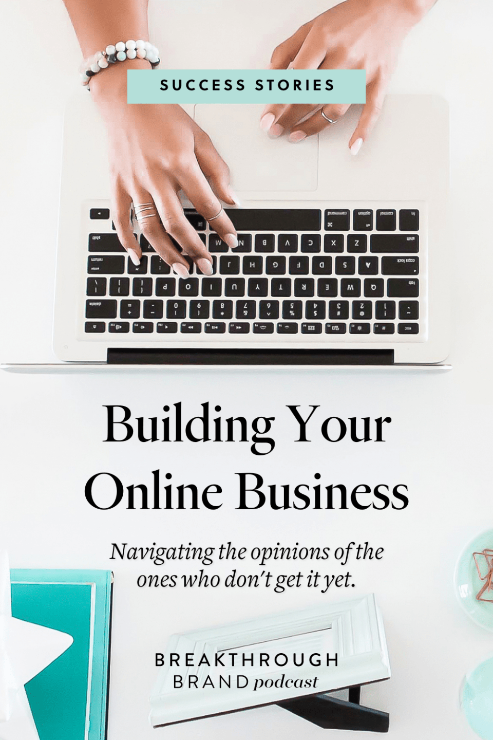 life-when-I-started-my-business-Elizabeth-McCravy-Pinterest6 Woman working at her laptop